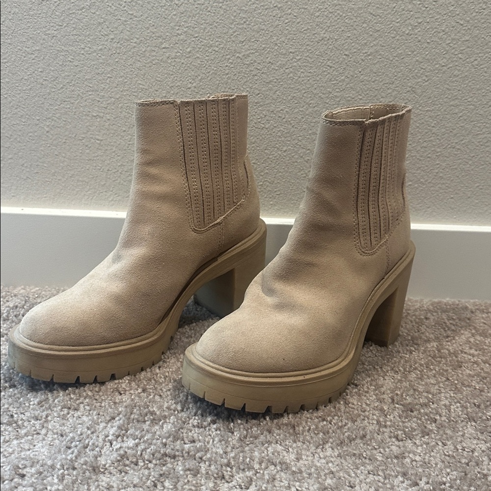 Dolce Vita caster H2O Lug Sole Platform Bootie
